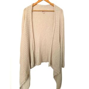 Merona Women's Cream Cardigan Sweater Size XXL